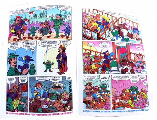 Jim Henson's Die Muppet Babies Comic Magazin Nr. 10: Die Abenteuer von Kermit Hood und seinen fröhlichen Spießgesellen von Interpart